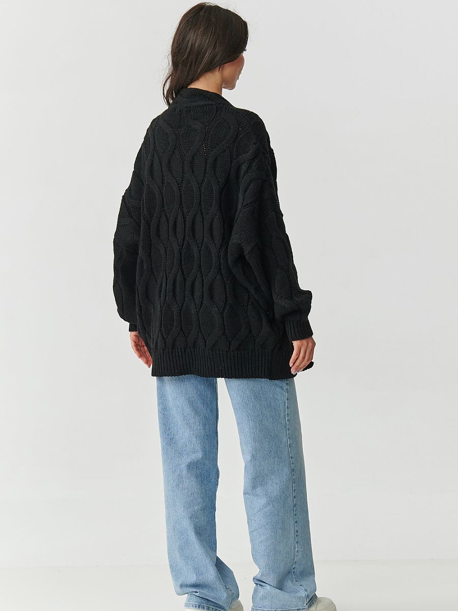 Cardigan model 217407 Makadamia-2