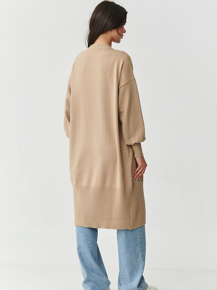 Cardigan model 218105 Makadamia-2