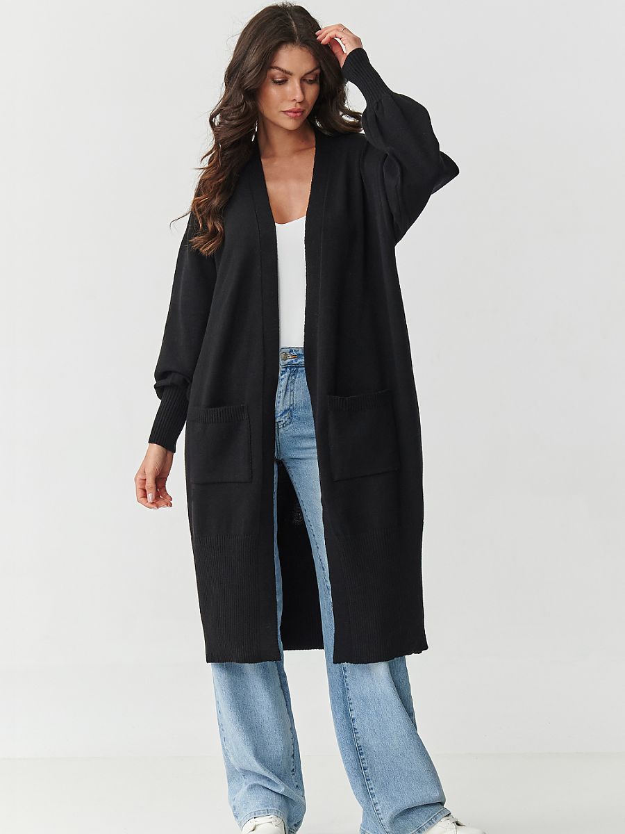 Cardigan model 218107 Makadamia-1