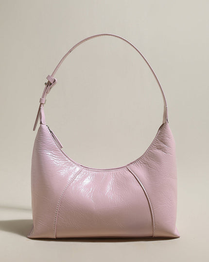 Emmanuelle Leather Shoulder Bag-5