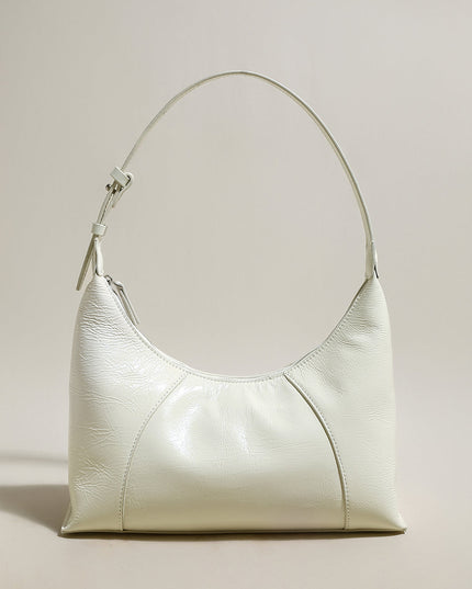 Emmanuelle Leather Shoulder Bag-6