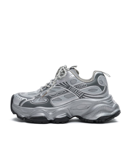Fancy Silver Training Sneakers-0