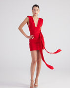 Red / XS / Polyester - Elastane Blend