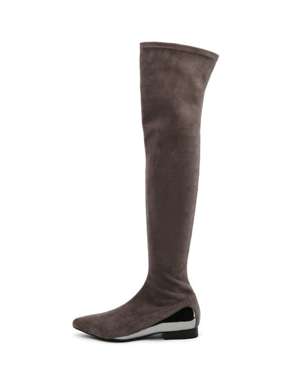 Flat Knee High Boots-6