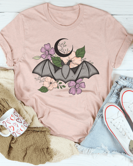 Floral Bat T-Shirt-3