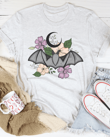 Floral Bat T-Shirt-1