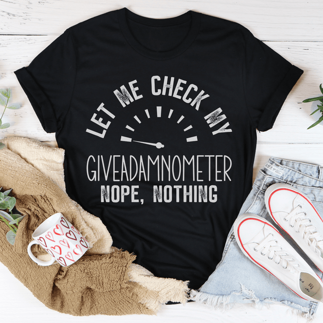 Giveadamnometer T-Shirt-2