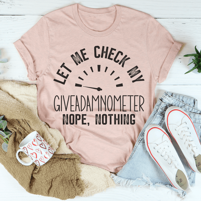 Giveadamnometer T-Shirt-3