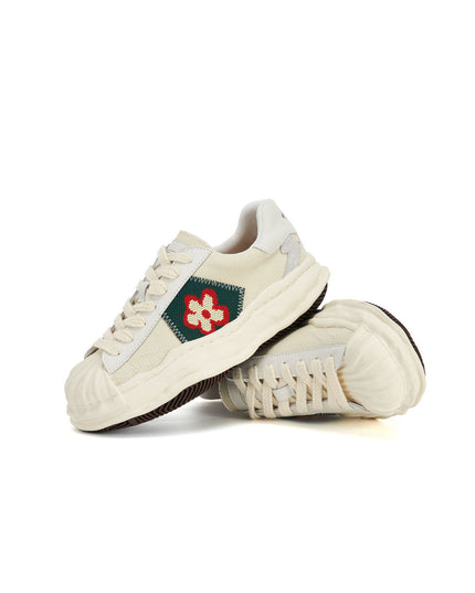 Green Patch Platform Sneakers-2