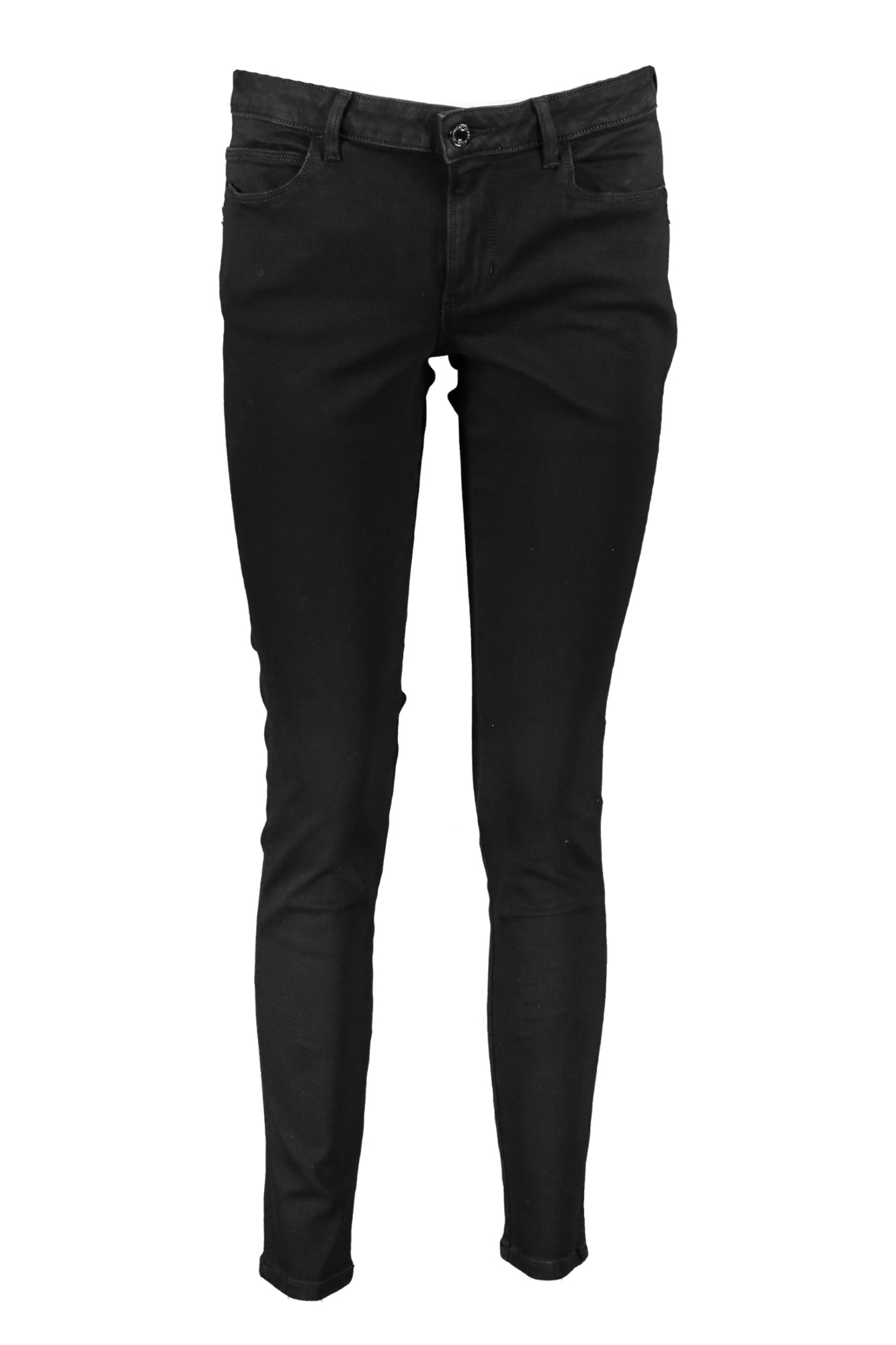 GUESS JEANS WOMEN'S BLACK DENIM JEANS-0