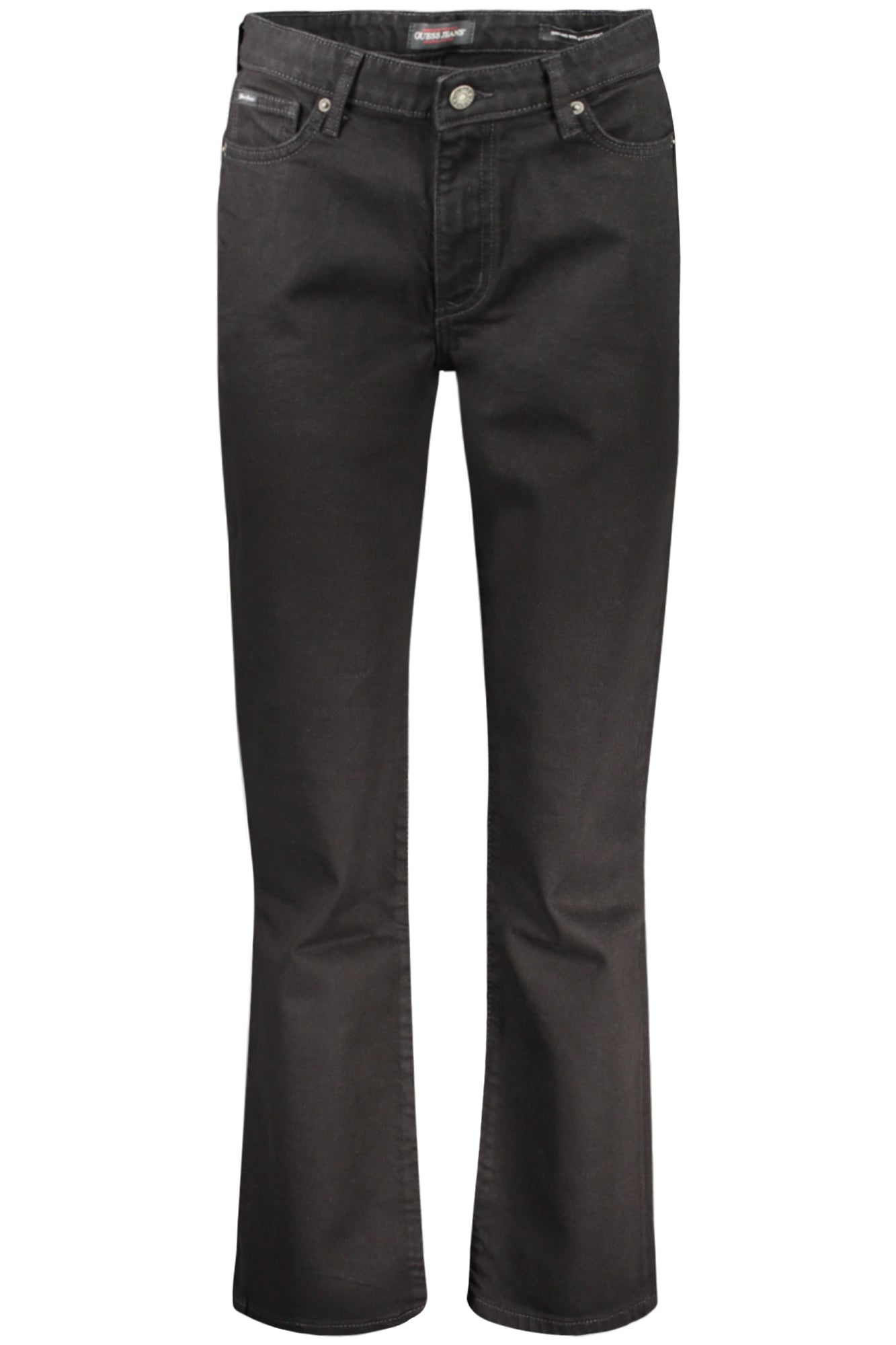 GUESS JEANS WOMEN'S BLACK DENIM JEANS-0