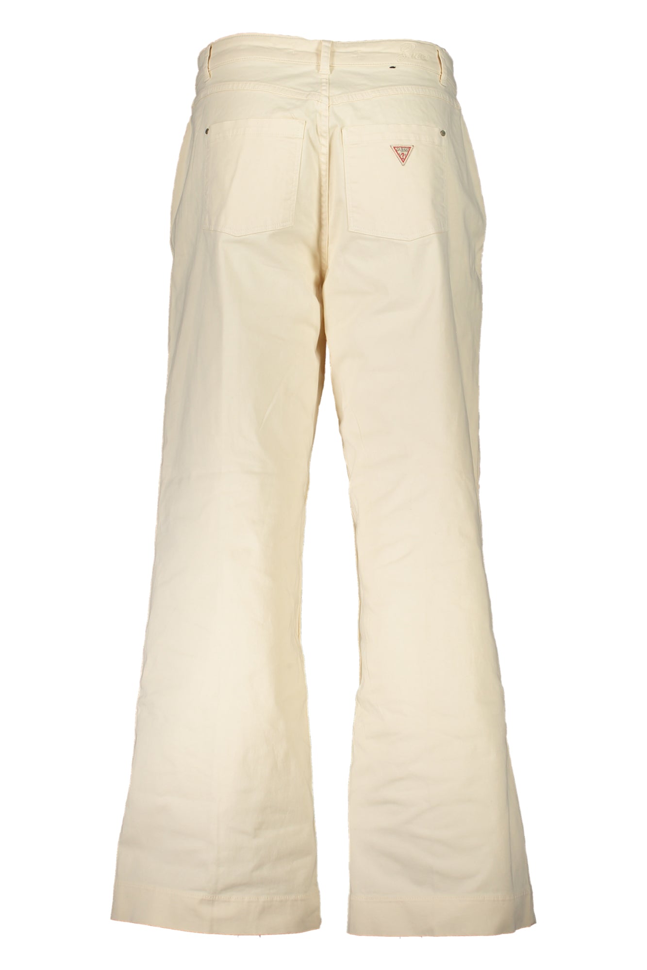 GUESS JEANS BEIGE WOMEN'S PANTS-1