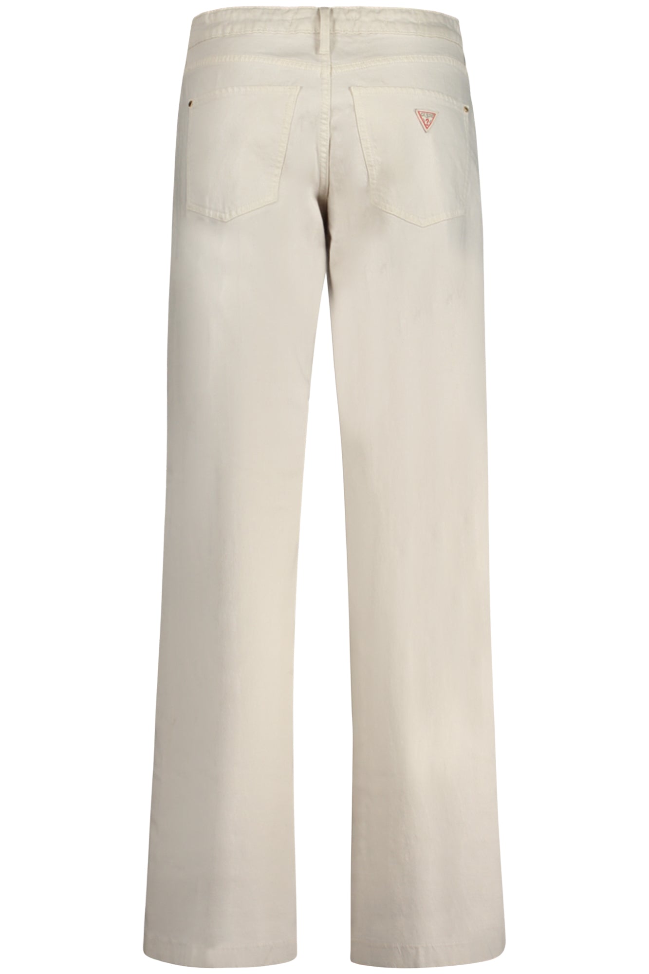 GUESS JEANS BEIGE WOMEN'S PANTS-1