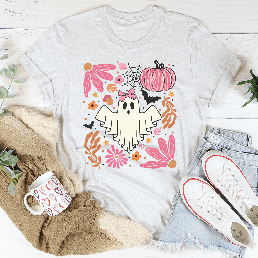 Halloween Pink Ghost Tee - SEPHRA