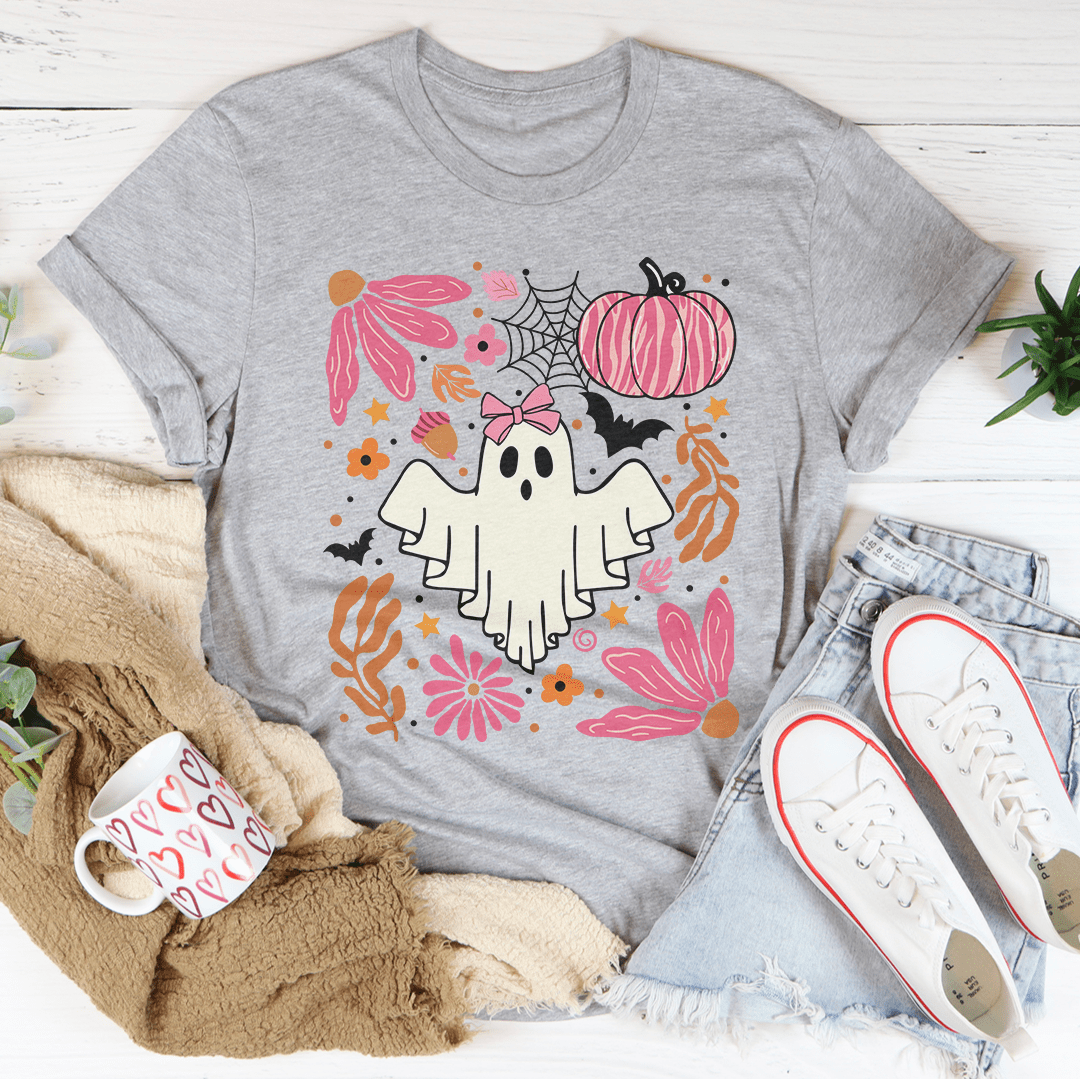 Halloween Pink Ghost Tee - SEPHRA