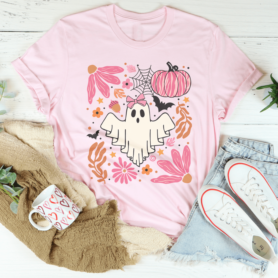 Halloween Pink Ghost Tee - SEPHRA