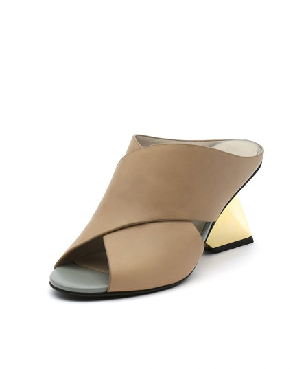 Haute Criss Cross Open Toe Sandals-1