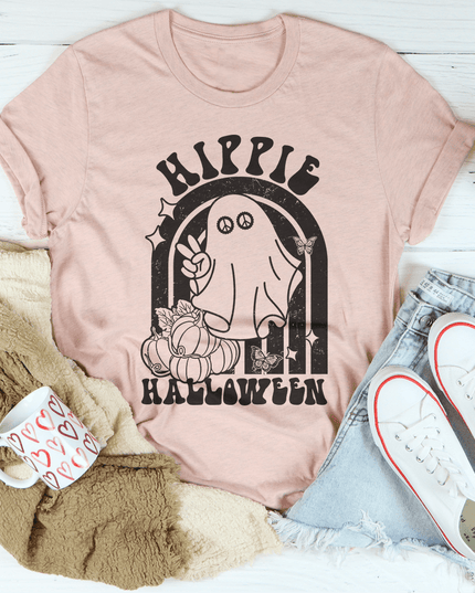 Hippie Halloween T-Shirt-4
