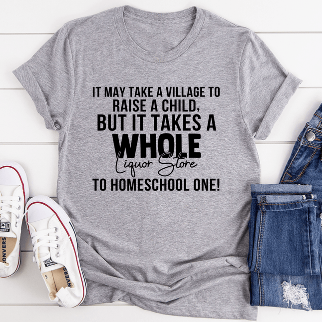 Homeschool Mom T-Shirt-0