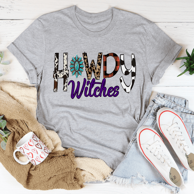 Howdy Witches T-Shirt-0
