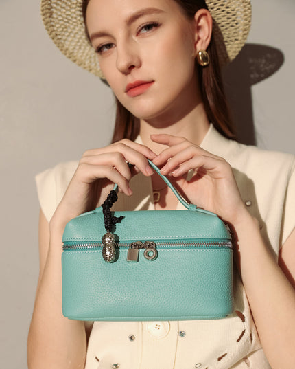 Leather Mini Cosmetic Travel Bag-3