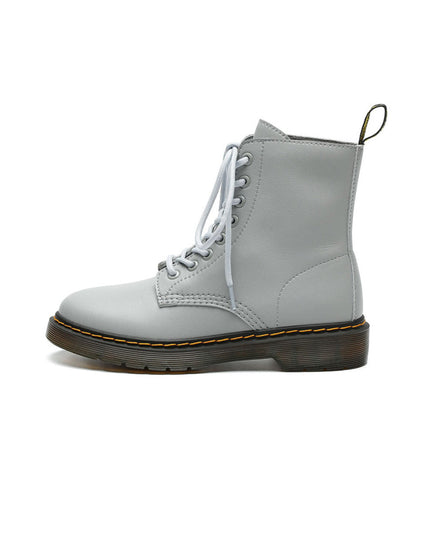 London Fog Grey Ankle Boots-0