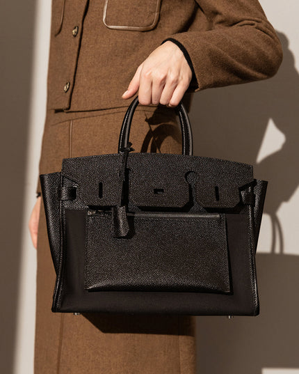 Lyon Leather Tote Bag-0