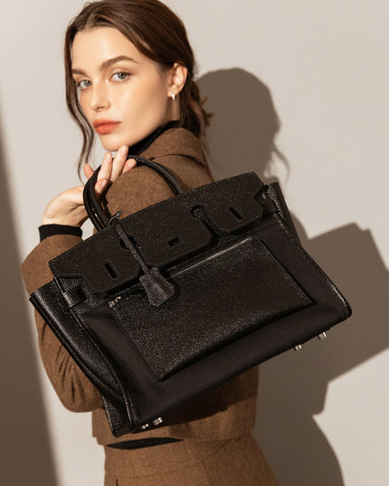 Lyon Leather Tote Bag-1