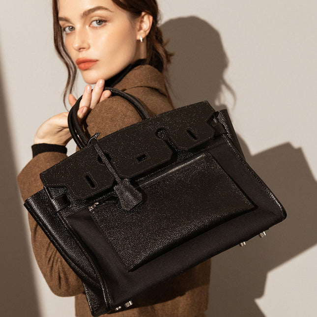 Lyon Leather Tote Bag-1