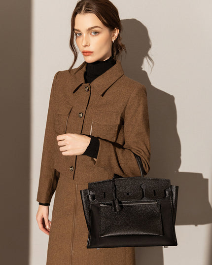 Lyon Leather Tote Bag-2