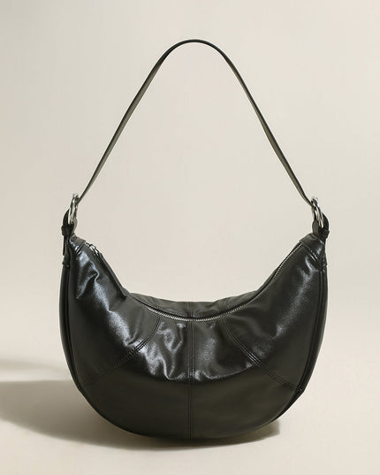 Macy Slouchy Leather Shoulder Bag-0