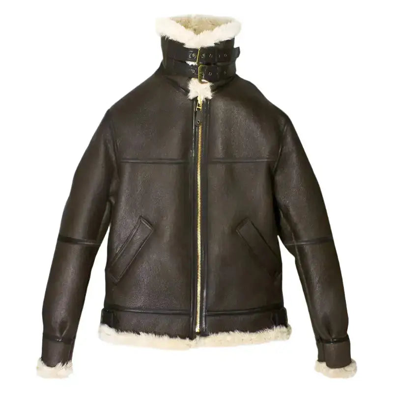Men’s B3 Shearling Bomber Jacket-1