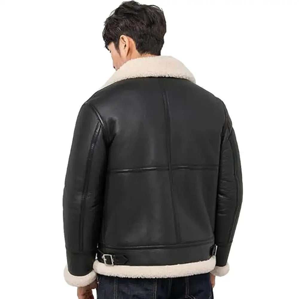 Men’s Shearling Aviator Jacket-1