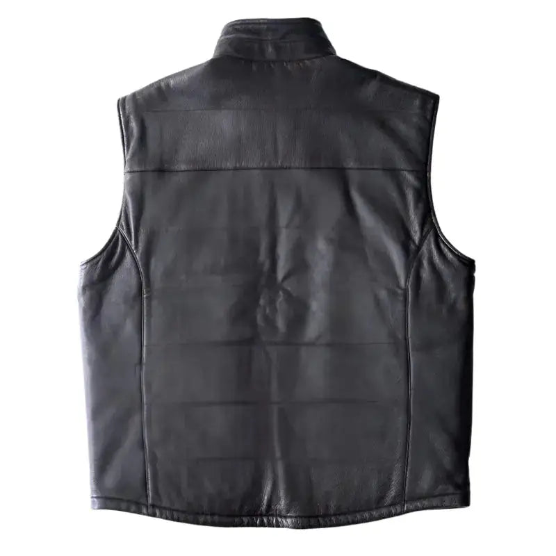 Mens Shearling Sheepskin Vest-1
