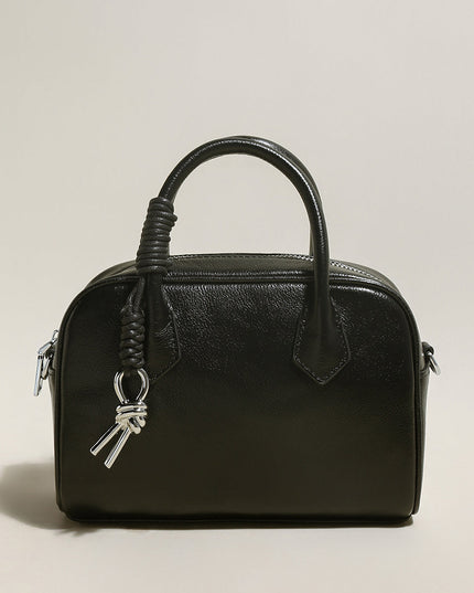 Meredith Leather Boston Top Handle Bag-0