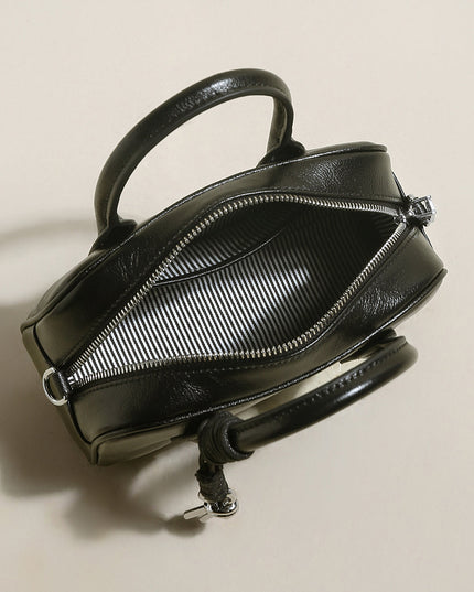 Meredith Leather Boston Top Handle Bag-2