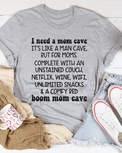 Mom Cave T-Shirt-1