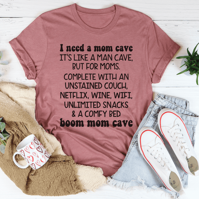 Mom Cave T-Shirt-3