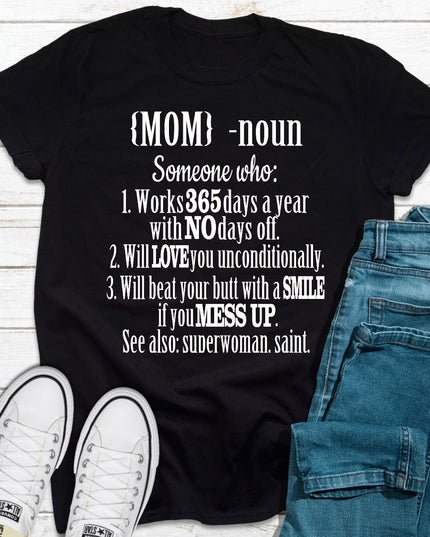 Mom Noun T-Shirt-2