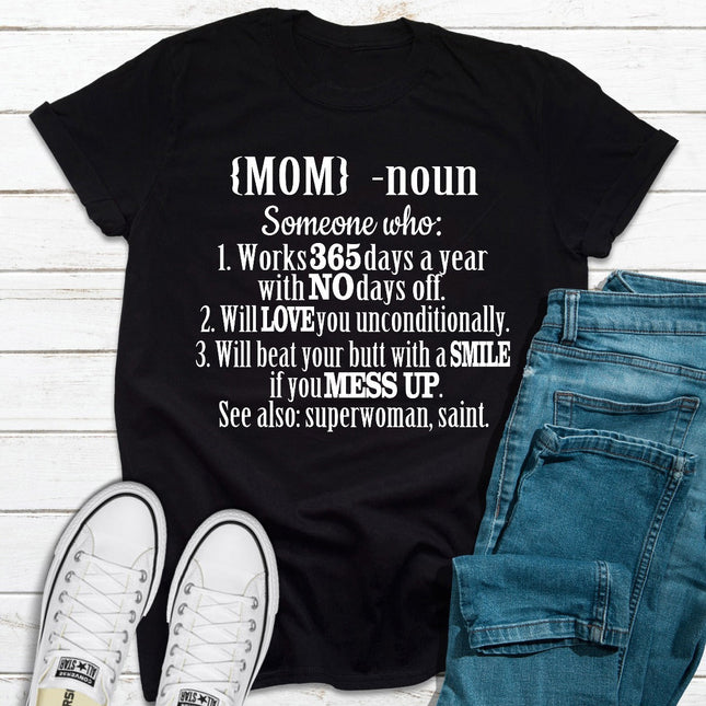 Mom Noun T-Shirt-1