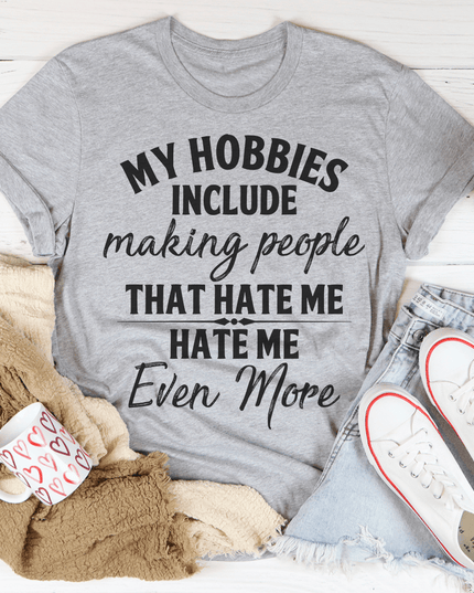 My Hobbies T-Shirt-1