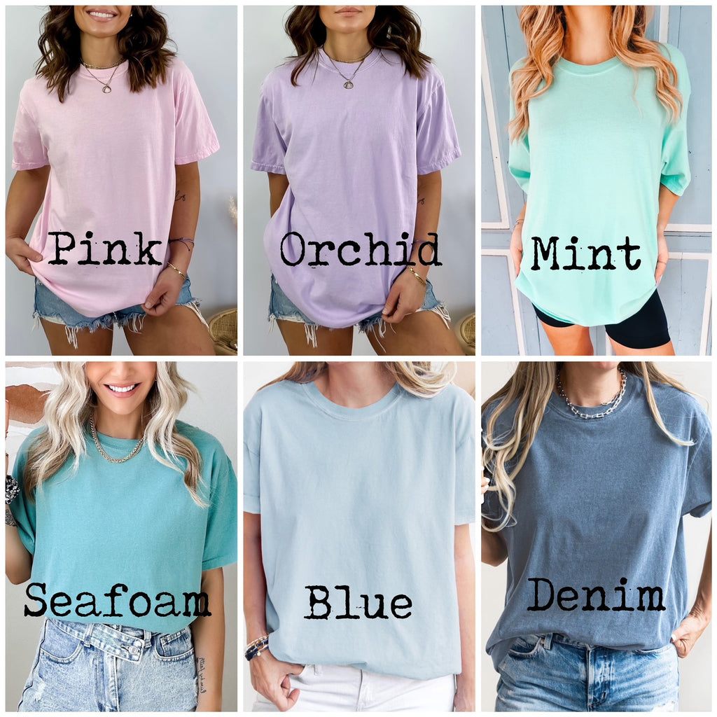 Boho Smiley Face  - Comfort Tee-4