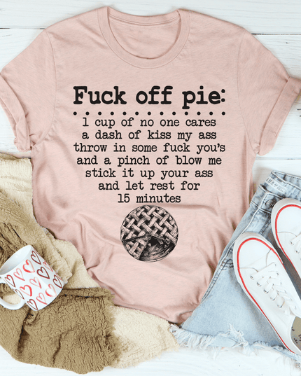 Pie Recipe T-Shirt-0