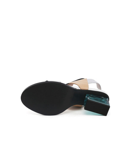 Pop Colored Crystal Heel Sandals-4