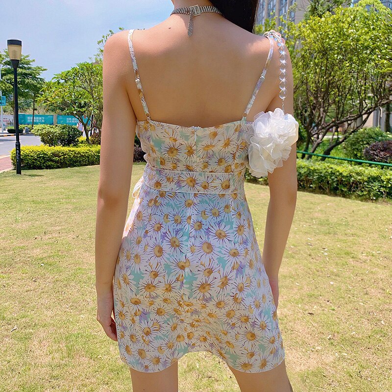 Vrouwen kleding sexy Short Sleeve Mini Dress Women Slim Knitted Elastic Print Fashion Summer Elegant Party BacklessDress-3