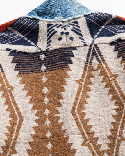Jacket Men Vintage Folk-custom Totems Robe Japanese Style Casual Loose Fashion Coat Harajuku High Street Outwear Autumn-2