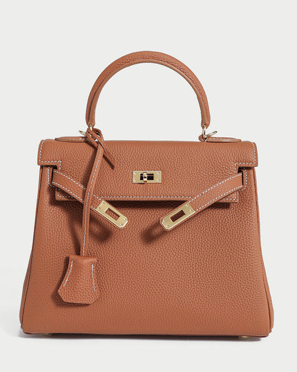 Queens Mini Top Handle Leather Bag-3