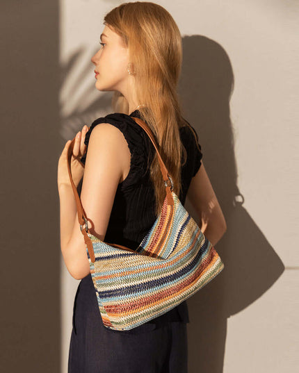 Rainbow Boho Shoulder Bag-4