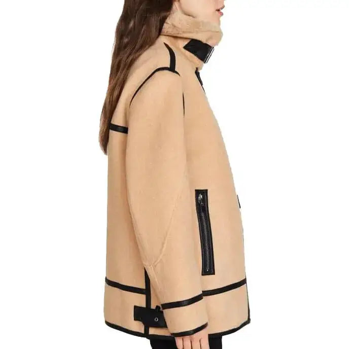 Women’s Real Housewives Ramona Singer Jacket – Fur Collar-1