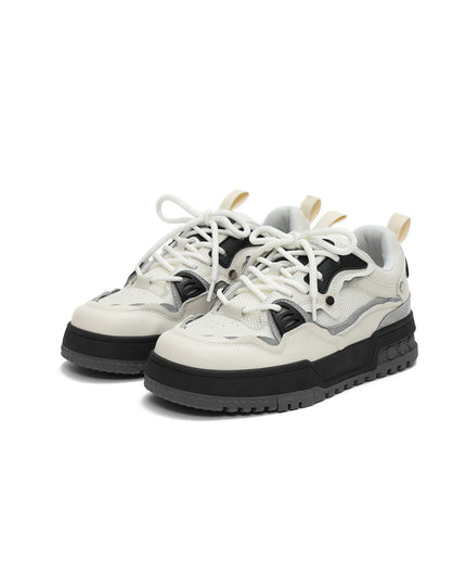 Reve Suede Trimmed Sneakers-1
